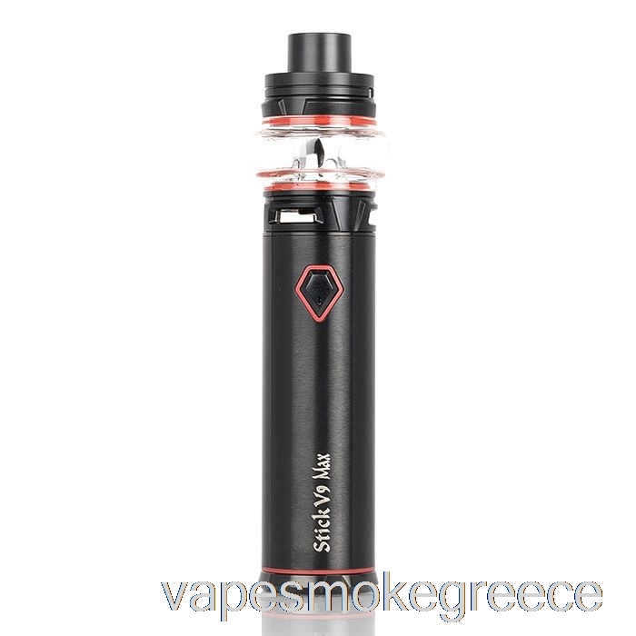 Vape Greece Smok Stick V9 & Stick V9 Max 60w Starter Kit V9 Max - μαύρη επιμετάλλωση